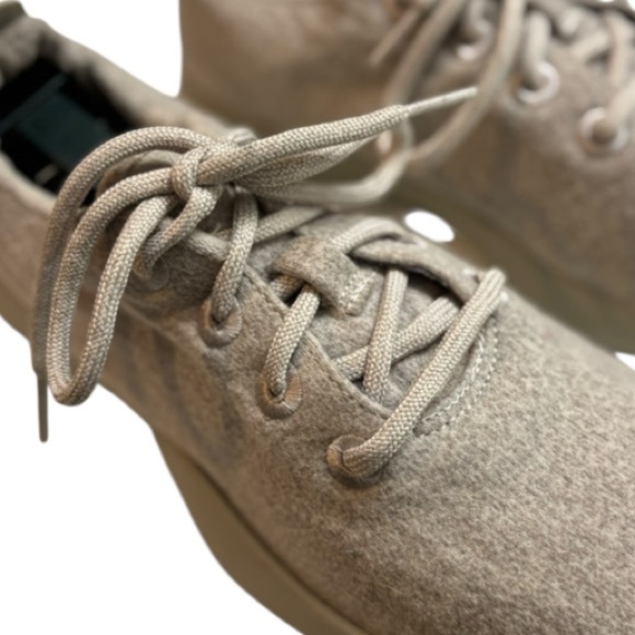 Allbirds Wool Runners Size 9 Women’s Beige Wool Running Shoes Low Top Lace Up - Picture 11 of 15